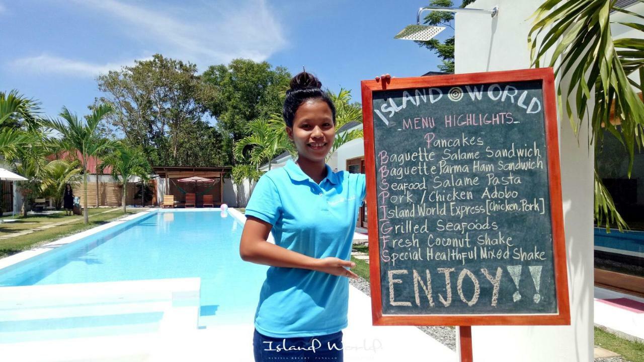 Island World Panglao Hotel Bagian luar foto